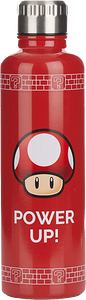 Paladone Super Mario Big Up Mushroom Water Bottle - 500ml