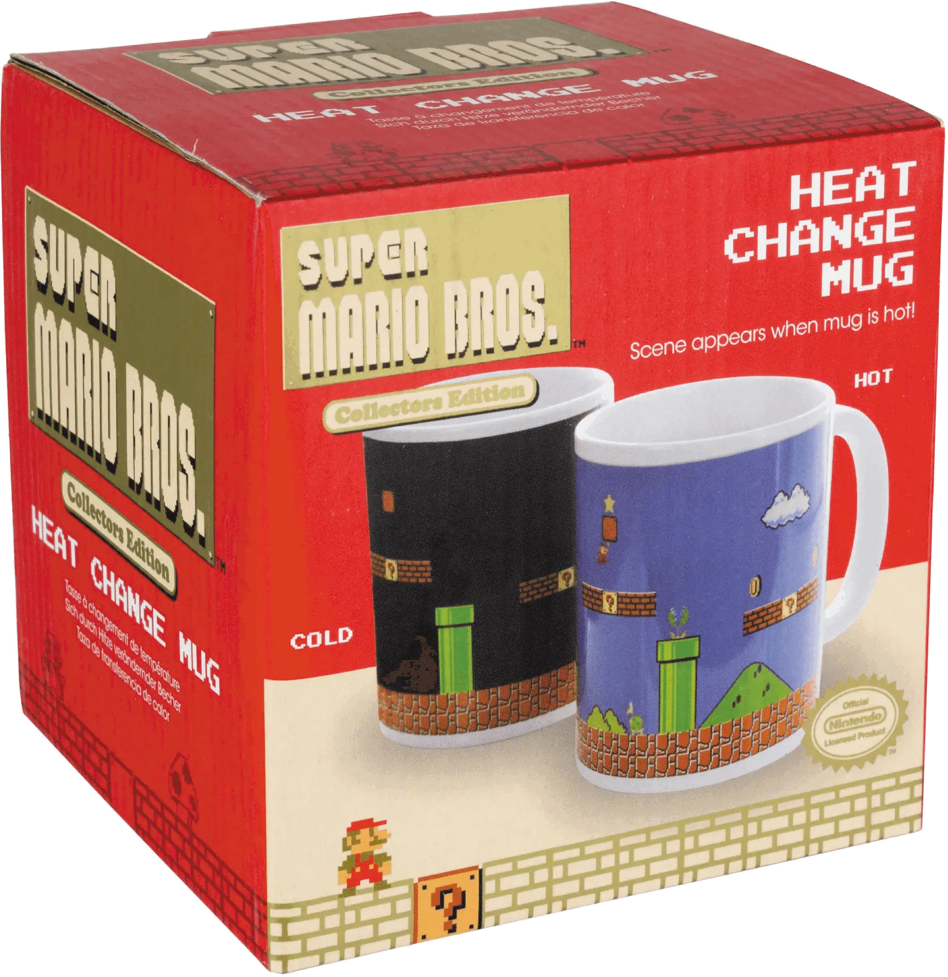Paladone Super Mario Bros Game Heat Changing Cup Mug  for sale in Emirates from Games2all