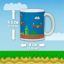 Paladone Super Mario Bros Game Heat Changing Cup Mug