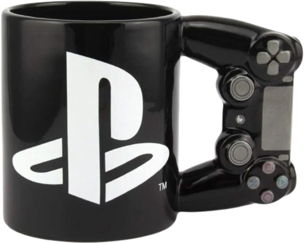 Paladone PlayStation 4th Gen Controller Oversized Mug Cup - Black