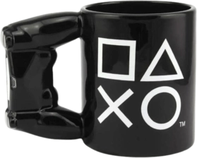 Paladone PlayStation 4th Gen Controller Oversized Mug Cup - Black