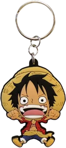 ABYSTYLE One Piece Luffy SD Medal Keychain