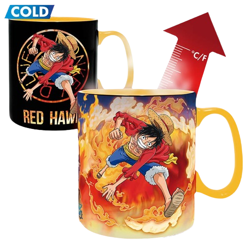 ABYSTYLE One Piece Heat Change Cup Mug with Coaster