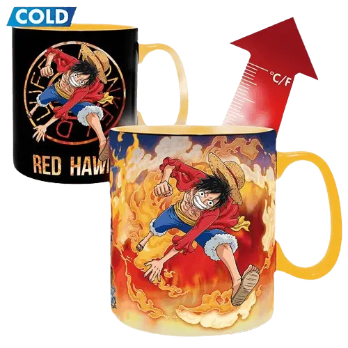 ABYSTYLE One Piece Heat Change Cup Mug with Coaster