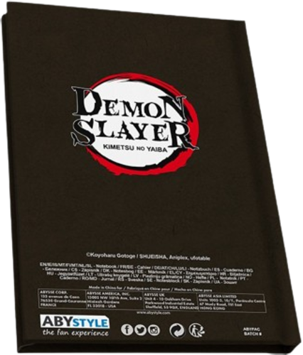 ABYSTYLE Demon Slayer Package (Mug + Keyring + Notebook)