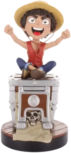 CableGuys One Piece Luffy Controller and Phone Holder Action Figure 