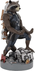 CableGuys Rocket Raccoon Controller and Phone Holder Action Figure - 8"