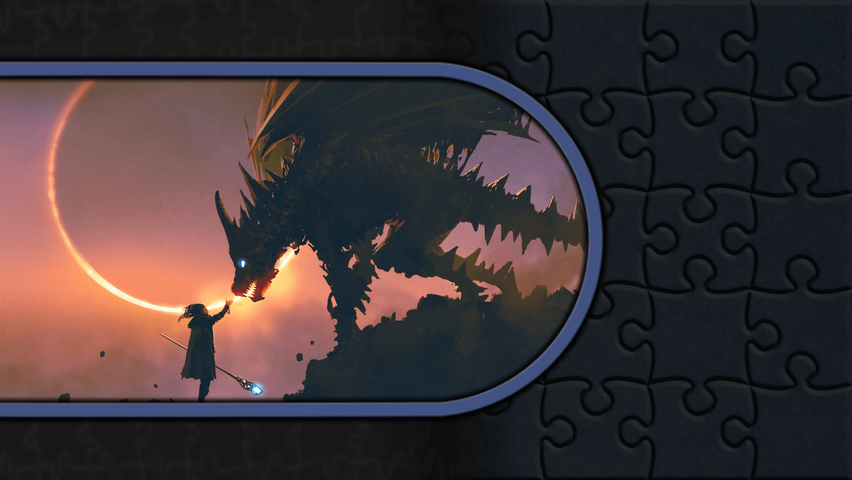 Pixel Puzzles Illustrations & Anime - Jigsaw Pack: Dragons – image 2