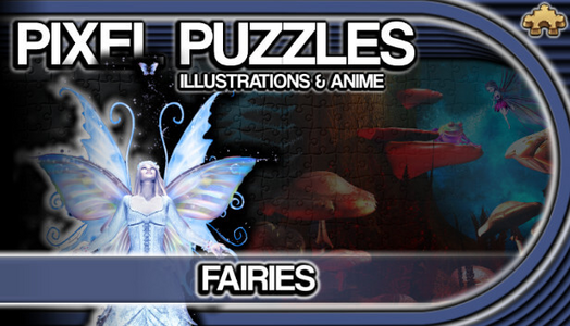 Pixel Puzzles Illustrations & Anime - Jigsaw Pack: Fairies -  for sale in Emirates from Games2all