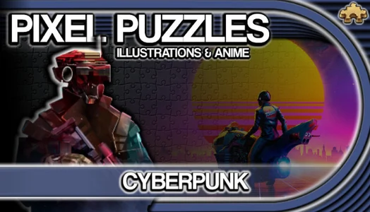 Pixel Puzzles Illustrations & Anime - Jigsaw Pack: Cyberpunk -  للبيع في الإمارات من خلال Games2all