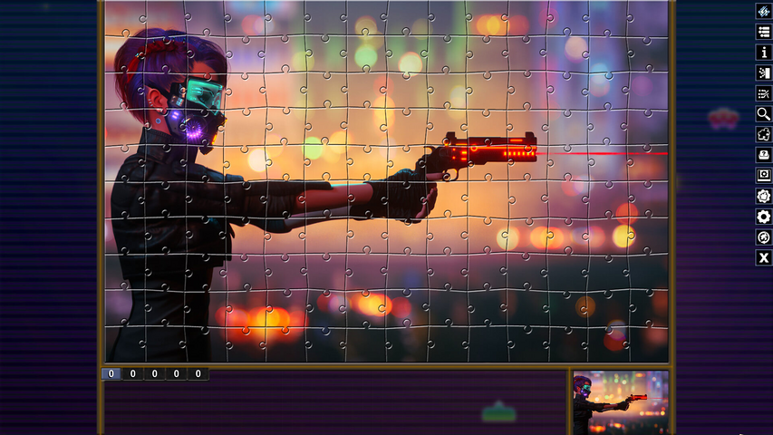 Pixel Puzzles Illustrations & Anime - Jigsaw Pack: Cyberpunk – image 6