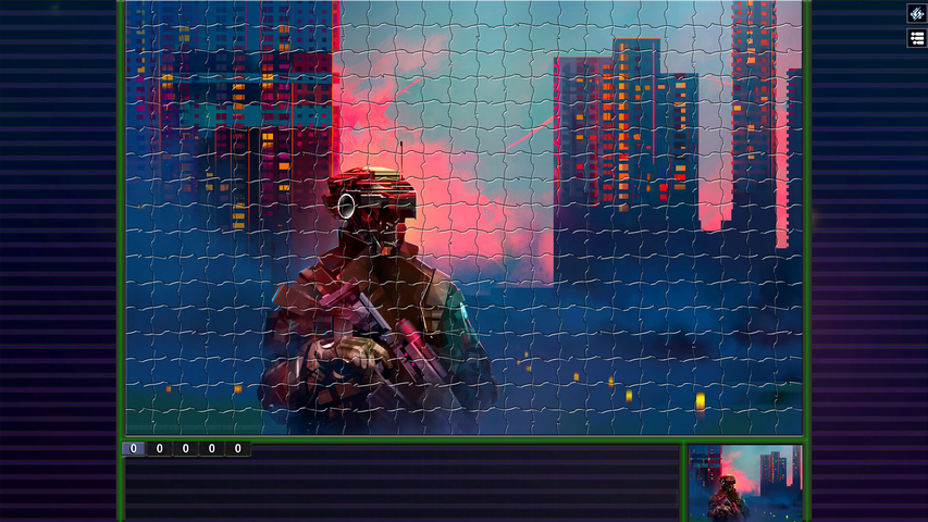 Pixel Puzzles Illustrations & Anime - Jigsaw Pack: Cyberpunk – image 15