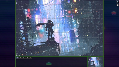 Pixel Puzzles Illustrations & Anime - Jigsaw Pack: Cyberpunk