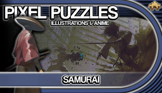 Pixel Puzzles Illustrations & Anime - Jigsaw Pack: Samurai -  for sale in Emirates from Games2all