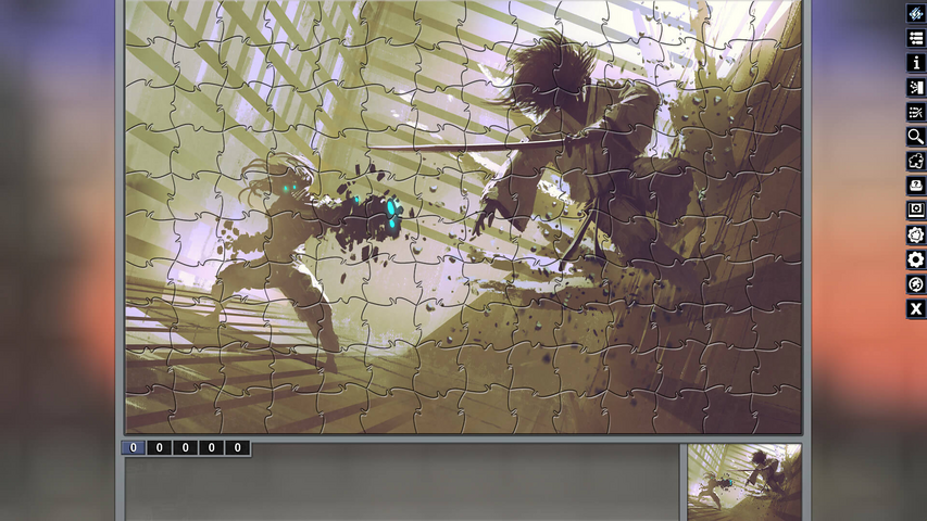 Pixel Puzzles Illustrations & Anime - Jigsaw Pack: Samurai – image 4