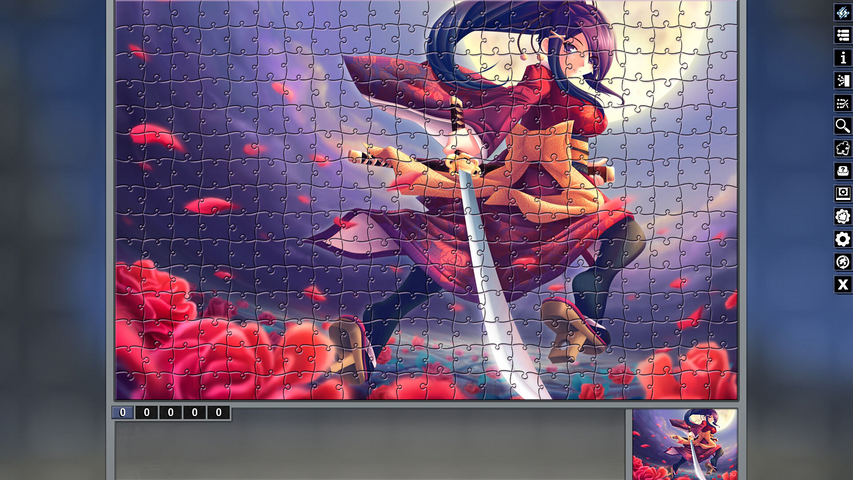 Pixel Puzzles Illustrations & Anime - Jigsaw Pack: Samurai – image 7