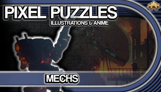 Pixel Puzzles Illustrations & Anime - Jigsaw Pack: Mechs -  for sale in Emirates from Games2all