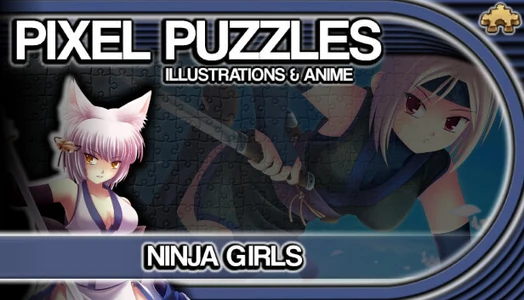 Pixel Puzzles Illustrations & Anime - Jigsaw Pack: Ninja Girls -  للبيع في الإمارات من خلال Games2all