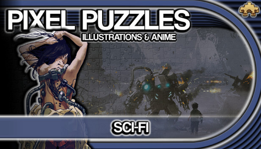 Pixel Puzzles Illustrations & Anime - Jigsaw Pack: Sci-Fi -  for sale in Emirates from Games2all