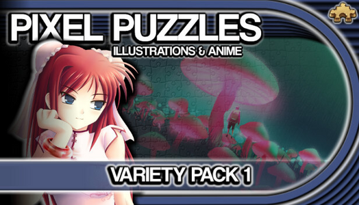 Pixel Puzzles Illustrations & Anime - Jigsaw Pack: Variety Pack 1 -  for sale in Emirates from Games2all