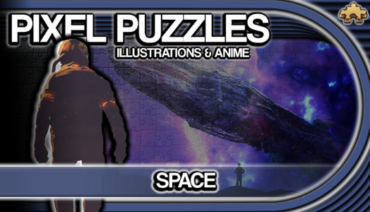 Pixel Puzzles Illustrations & Anime - Jigsaw Pack: Space -  for sale in Emirates from Games2all