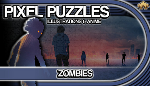 Pixel Puzzles Illustrations & Anime - Jigsaw Pack: Zombies -  for sale in Emirates from Games2all