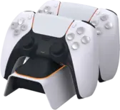 DOBE Dual Charging Dock for PS5 Controllers - White - Open Sealed