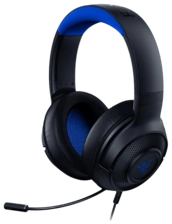 Razer Wired Gaming Headphone Kraken X for Console - Black and Blue -  for sale in Emirates from Games2all
