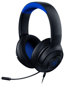 Razer Wired Gaming Headphone Kraken X for Console - Black and Blue