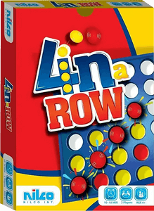 Nilco 4 In a Row (Connect 4) Mini Board Game