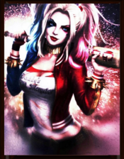 Harley Quinn 3D Movies Poster