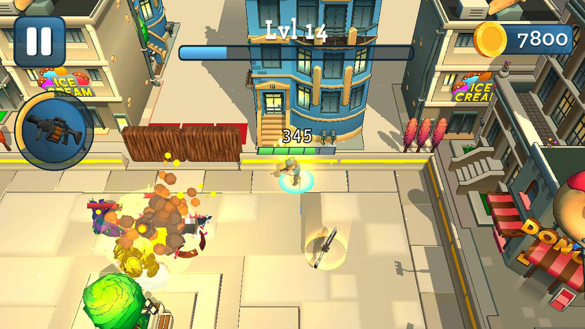 Rogue City: Casual Top Down Shooter – image 3