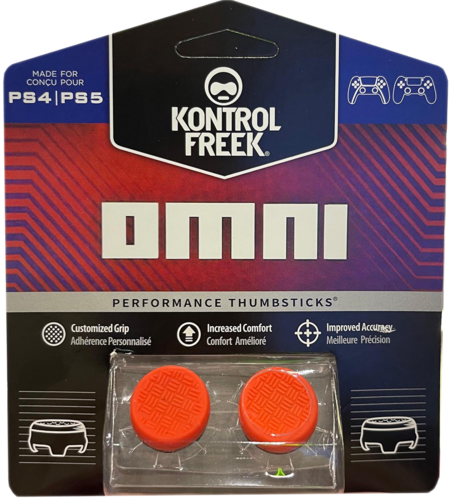 Omni Analog Freek and Grips for PS5 and PS4 - Orange