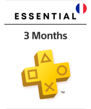 PlayStation Plus Essential Membership Subscription - France - 3 Months (93095)