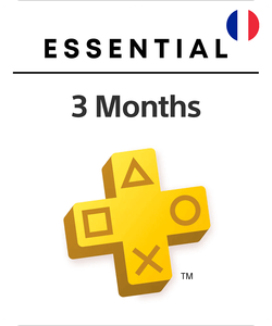 PlayStation Plus Essential Membership Subscription - France - 3 Months -  for sale in Emirates from Games2all