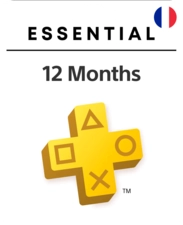 PlayStation Plus Essential Membership Subscription - France - 12 Months (93096)