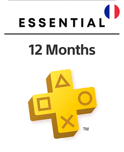 PlayStation Plus Essential Membership Subscription - France - 12 Months -  for sale in Emirates from Games2all