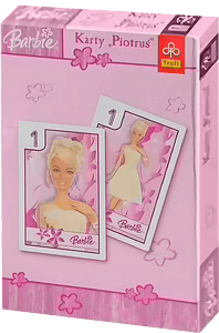 لعبة بطاقات باربي من تريفل