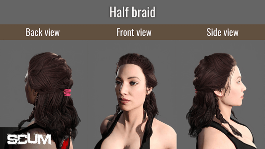 SCUM Female Hair Pack  for sale in Emirates from Games2all