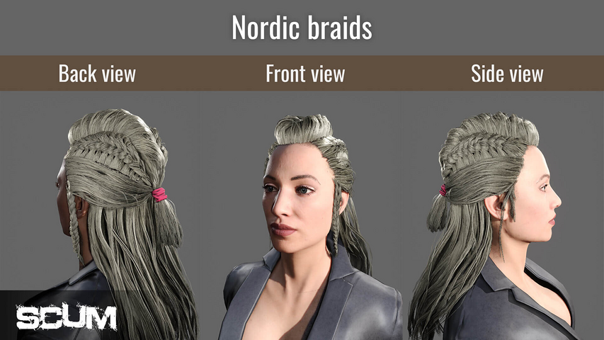 SCUM Female Hair Pack – image 4