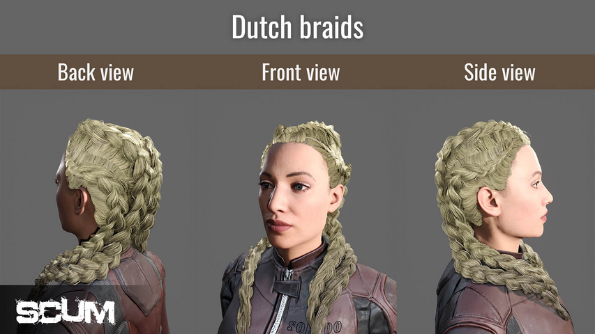 SCUM Female Hair Pack – image 5