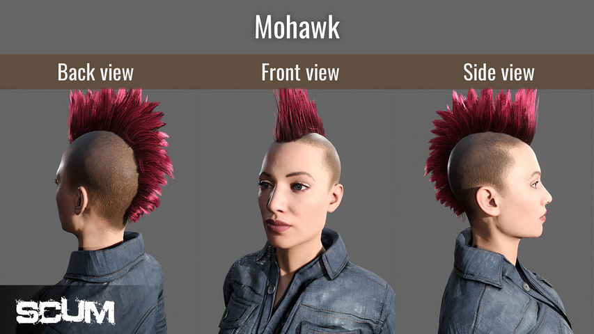 SCUM Female Hair Pack – image 6