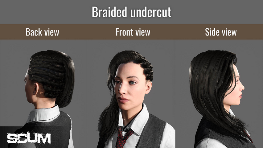 SCUM Female Hair Pack – image 7
