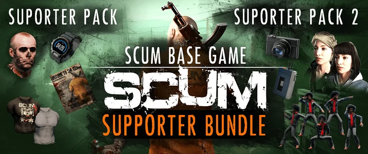 SCUM Supporter Bundle -  للبيع في الإمارات من خلال Games2all
