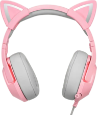 Onikuma K9 Wired RGB Gaming Headset for PC - Pink