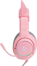 Onikuma K9 Wired RGB Gaming Headset for PC - Pink