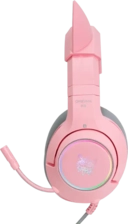 Onikuma K9 Wired RGB Gaming Headset for PC - Pink