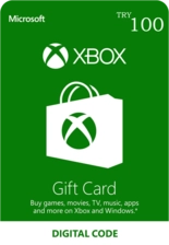 Xbox Live Gift Card 100 TRY Key - Turkey (94476)