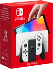 Nintendo Switch OLED Console - White  for sale in Emirates from Games2all