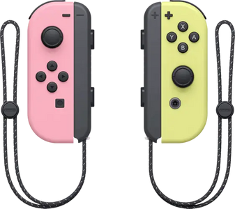Nintendo Switch Joy-Con - Pastel Pink and Yellow - Used